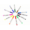 Magic Watercolor Markers 12 szín Vízre való festéshez, száraz törölhető táblákhoz