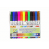 Magic Watercolor Markers 12 szín Vízre való festéshez, száraz törölhető táblákhoz