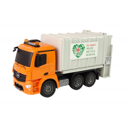 RC szemeteskocsi Mercedes-Benz Antos Orange Trash