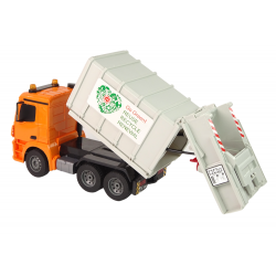 RC szemeteskocsi Mercedes-Benz Antos Orange Trash