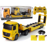 Nagy teherautó R/C pótkocsi Mercedes Arocs Yellow 1:20 Hossz 103 cm