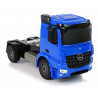 Nagyméretű R/C teherautó Mercedes Arocs Blue 1:20 konténer 58 cm hosszú