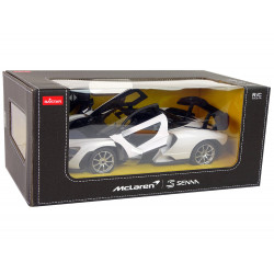 Autó R/C McLaren Senna Rastar 1:14 fehér távirányítóval