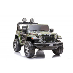 Elektromos ráhajtható autó Jeep Wrangler Rubicon DK-JWR555 Camo