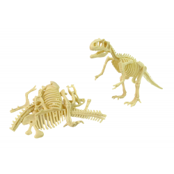 Régészeti dinoszaurusz-csontváz összeszerelhető 5 féle készlet