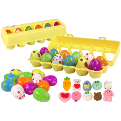 Squishy húsvéti tojáskészlet 12 részes