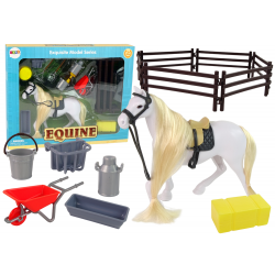 Ló figura Combing Horse Homestead Kiegészítők