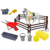 Ló figura Combing Horse Homestead Kiegészítők