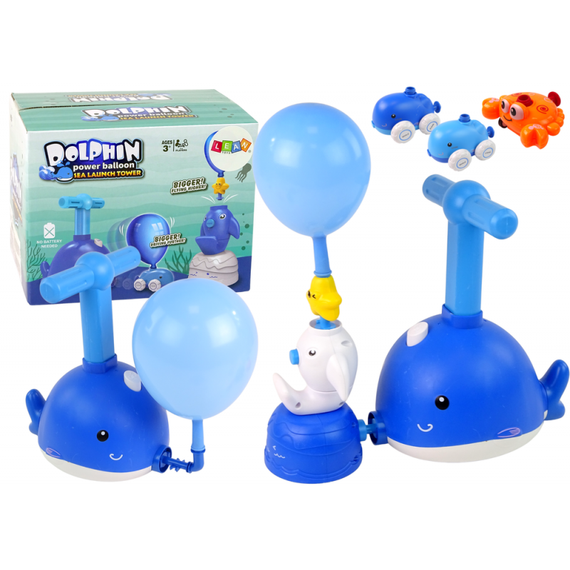 Balloon Dolphin Launcher Aerodinamikus autó Balloon Dolphin Launcher Aerodinamikus autó