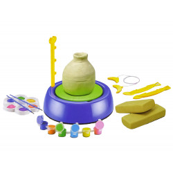 DIY Potter's Wheel Kit agyag műanyag festékek