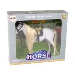 Ló figura Ló fehér sörény fésüléséhez