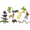Állatok Ausztrália figurái készlet 12db. Tartozékok Tube