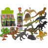12 db dinoszaurusz figurából álló készlet