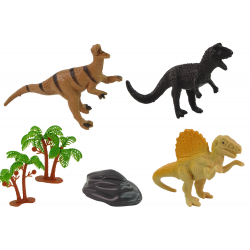 12 db dinoszaurusz figurából álló készlet