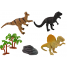 12 db dinoszaurusz figurából álló készlet