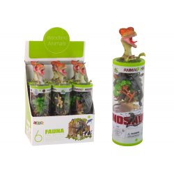 12 db dinoszaurusz figurából álló készlet