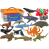 Marine Animals Fish Large Set Figurák és Kiegészítők 24 db.