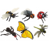 Rovarfigura készlet Tartozékok Dobozban 22 db.