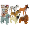 6 db-os kutyafigura kutyafajta figura készlet