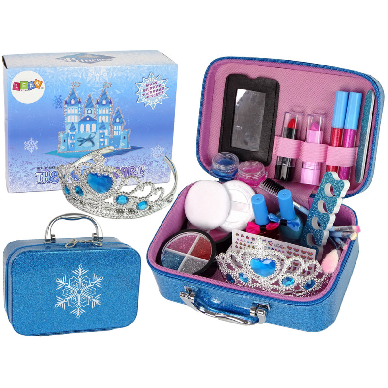 Sminkkészlet Star Trunk Blue Glitter Glosses