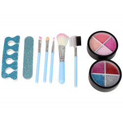 Sminkkészlet Star Trunk Blue Glitter Glosses