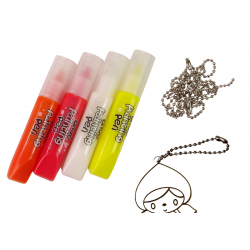 Ólomüveg festés medálok Fusing Paint Princess 6 db.