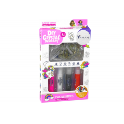 Ólomüveg festés medálok Fusing Paint Princess 6 db.