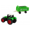 Farm Set Traktor Utánfutó Ló 1:64