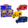 Car Rescue Vehicle Police Fire Brigade Friction Drive 3 modellek