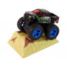 Resorak Monster Truck Pull Back drive Gumi gumiabroncsok Fém karosszéria + Fejlődő rámpa