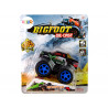 Resorak Monster Truck Pull Back drive Gumi gumiabroncsok Fém karosszéria + Fejlődő rámpa