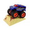 Resorak Monster Truck Pull Back drive Gumi gumiabroncsok Fém karosszéria + Fejlődő rámpa