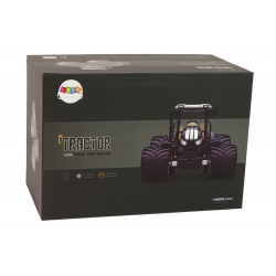 Távirányítós traktor R/C Black 2.4G Metal