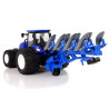 Távirányítós traktor 1:24 Blue Plough Metal