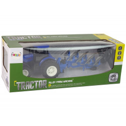 Távirányítós traktor 1:24 Blue Plough Metal