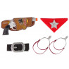 Sheriff's Cowboy Set Shotgun Revolver