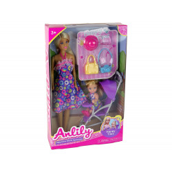 Babakocsi baba szett + kiegészítők