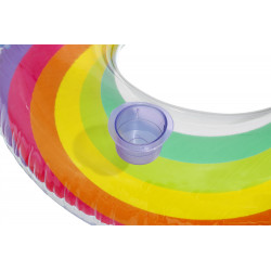 Felfújható úszógyűrű 107 cm Rainbow Bestway 43647