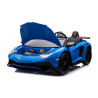 Autó akkumulátor Lamborghini XXL A8803 kék 24V