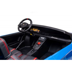 Autó akkumulátor Lamborghini XXL A8803 kék 24V