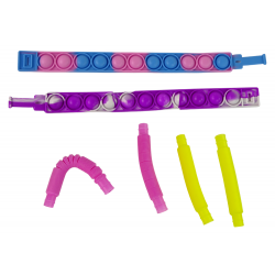 Húsvéti Fidget Toys Pop It Squishy Anti-stressz 41 részes játékkészlet.