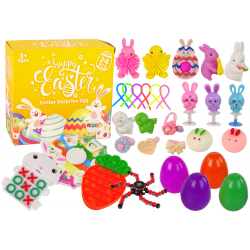 Húsvéti Fidget Toys Stresszoldó játékkészlet 24 elemből