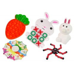 Húsvéti Fidget Toys Stresszoldó játékkészlet 24 elemből