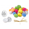 Easter Eggs Painting Eggs Paint Glitter DIY
