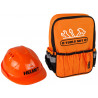 Barkácskészlet hátizsák Helmet Tools narancs színben