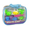 Magic Kinetic Sand 3 pasztell színben + Dinosaurs formák