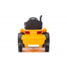 Akkumulátoros traktor pótkocsival S617 sárga