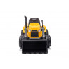 Akkumulátoros traktor pótkocsival S617 sárga