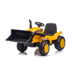 Akkumulátoros traktor pótkocsival S617 sárga