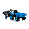Traktor Na Akumulator Z Łyżką BW-X002A Niebieski